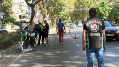 Bağdat Caddesi'nde skuter denetim