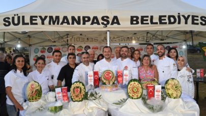 Karpuz için şenlik yaptılar