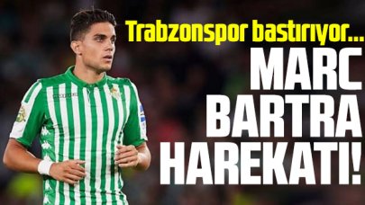 Trabzonspor'da Marc Bartra harekatı!