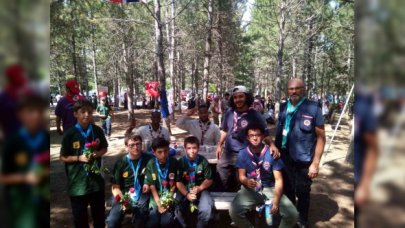 Bağcılarlı izciler kampa katıldı