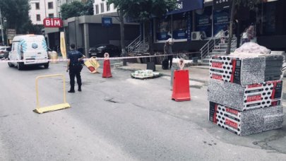 Şişli'de doğalgaz borusu patladı