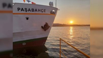 Tarihi Paşabahçe Vapuru mavi sulara geri döndü