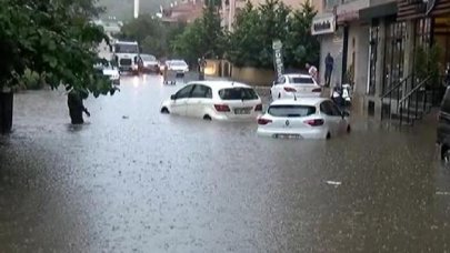 Maltepe göle döndü