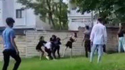 Saç saça baş başa kavga!