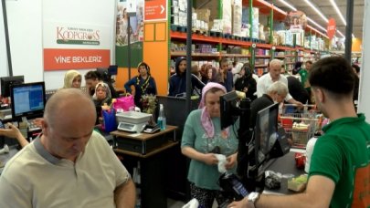 Vatandaş indirime koştu