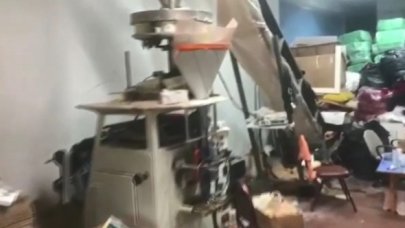 Büyükçekmece'de sahte deterjan malzemesi ele geçirildi