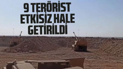 MSB: 9 terörist etkisiz hale getirildi
