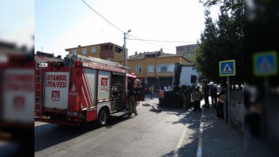 Ataşehir'de TIR'ın çarptığı yaya öldü