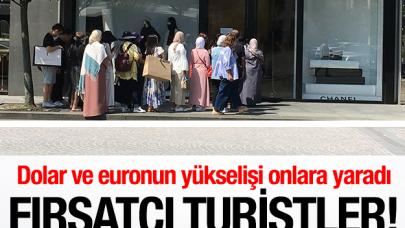 Fırsatçı turistler!