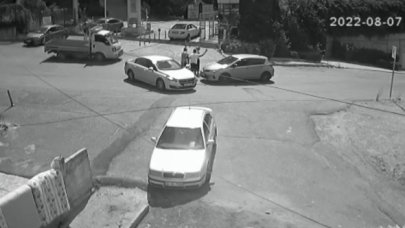 Maltepe'de trafik tartışmasında üzerine otomobilini sürdü