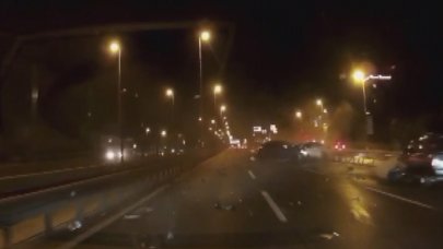 D-100'de maganda dehşet saçtı