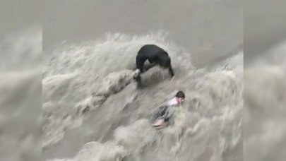 Esenyurt'ta sel paniği kamerada