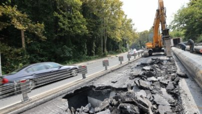 Alt yapı çalışması felaketi önledi