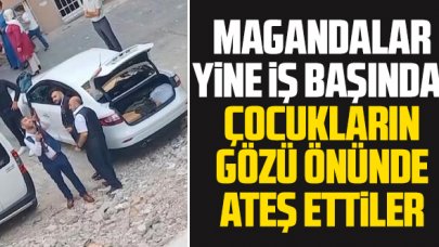 Gelin almaya gelip çocukların önünde ateş ettiler!