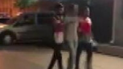 Esenyurt'ta çocuklarını görmeye gelen eski eşini satırla tehdit eden şüpheli gözaltına alındı