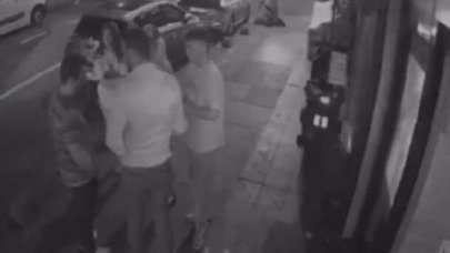 Gaziosmanpaşa'da garsona silahlı saldırı kamerada