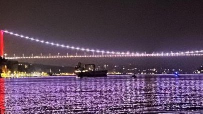 Kandilli açıklarında makine arızası yapan gemi demir attı: boğaz trafiğe kapandı