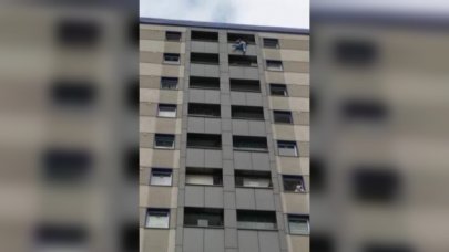 Gaziosmanpaşa’da 12'nci katta yaşanan panik