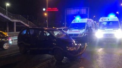 Şişli'de zincirleme trafik kazası: 3 yaralı