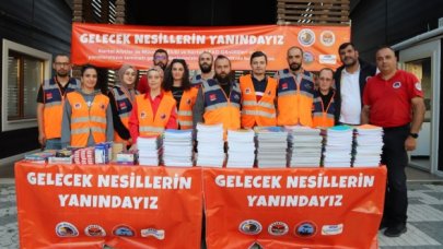 Kartallı sivil savunma ekiplerinden doğudaki okullara yardım eli