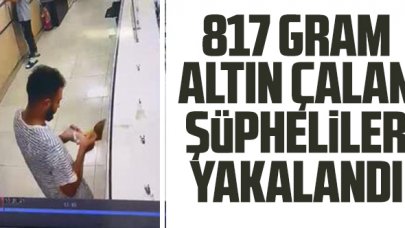 Bahçelievler'de kuyumcu atölyesinden 817 gram altın çalan şüpheliler yakalandı