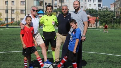 Metin Oktay Kulüpler Arası U-12 Futbol Turnuvası’nda ilk düdük çaldı