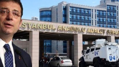 Kartal kaymakamlığı İmamoğlu'nun davasının görüleceği Anadolu Adliyesi'ne girişleri kapadı