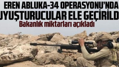 Eren Abluka-34 Operasyonu'nda uyuşturucular ele geçirildi