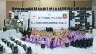Jandarmadan sahte parfüm operasyonu