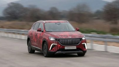 TOGG test sürüşü ile görücüye çıktı