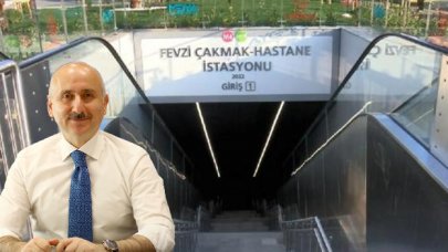 Bakan Karaismailoğlu Ankara uçağına metro ile gitti