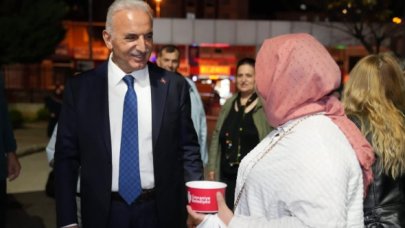 Ümraniye belediyesinden çorba ikramı