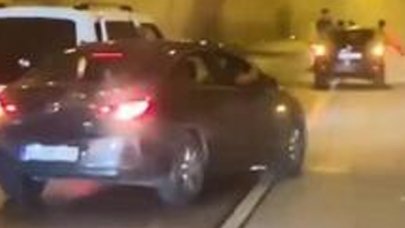 Asker eğlencesi için Kağıthane Tüneli'ni kapattılar