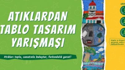Kartal Belediyesi’nin ‘Atıklardan Tablo Tasarım Yarışması’ başladı