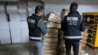 İstanbul’da kaçak sigara operasyonunda 16 gözaltı