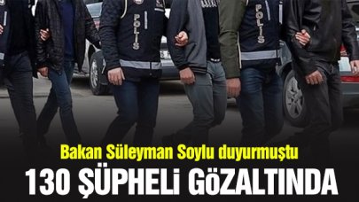 Uyuşturucu operasyonunda 130 gözaltı