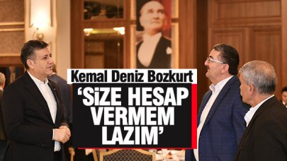 Kemal Deniz Bozkurt: Size hesap vermem lazım