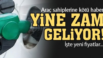 Benzin ve otogaza zam geliyor!