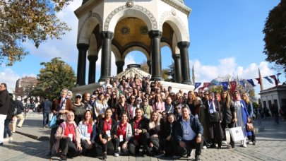 İstanbul'u keşfediyorlar