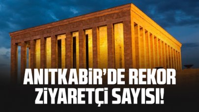Anıtkabir'e rekor ziyaret