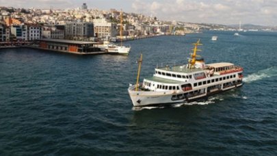 İstanbul'da Şehir Hatları seferlerinde hava muhalefeti nedeniyle aksama