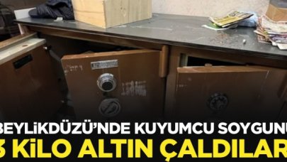 Beylikdüzü'nde büyük soygun; 3 kilo altın çaldılar!