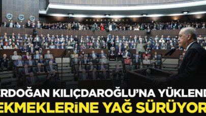 Cumhurbaşkanı Erdoğan: Ekmeklerine yağ sürüyor!