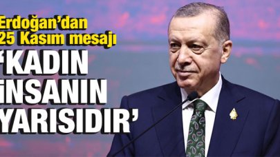 Cumhurbaşkanı Erdoğan: Kadın insanın yarısıdır