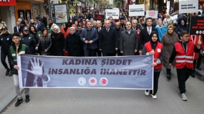 Gaziosmanpaşa'da şiddete karşı yürüyüş yaptılar