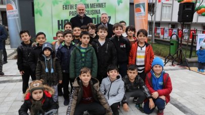 Çekmeköy Belediyesi'nden vatandaşa yepyeni bir park