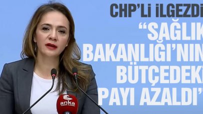CHP'li Gamze Akkuş İlgezdi: Sağlık Bakanlığı'nın bütçe içindeki payı azaldı