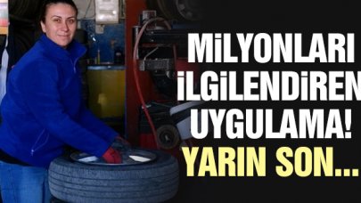Kış lastiği zorunluluğu perşembe günü başlıyor