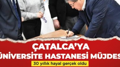 Çatalca Belediye Başkanı Mesut Üner: 30 yıllık hayal gerçek oldu!