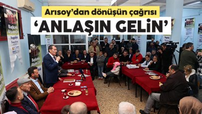Ömer Arısoy: Anlaşın gelin